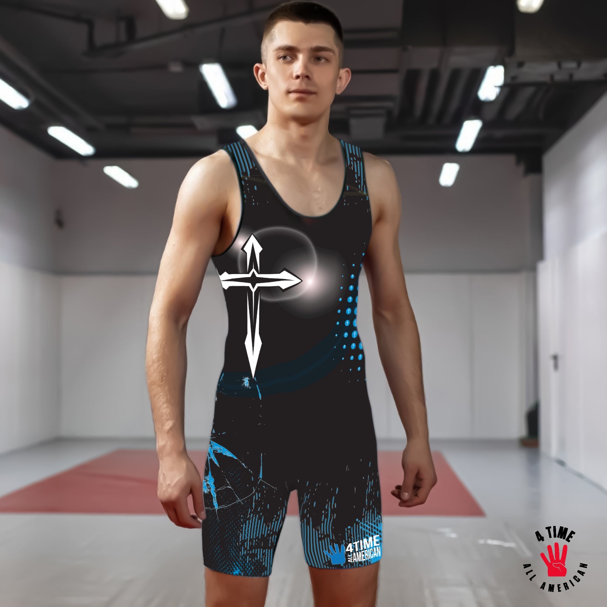 8 Wrestling Singlet