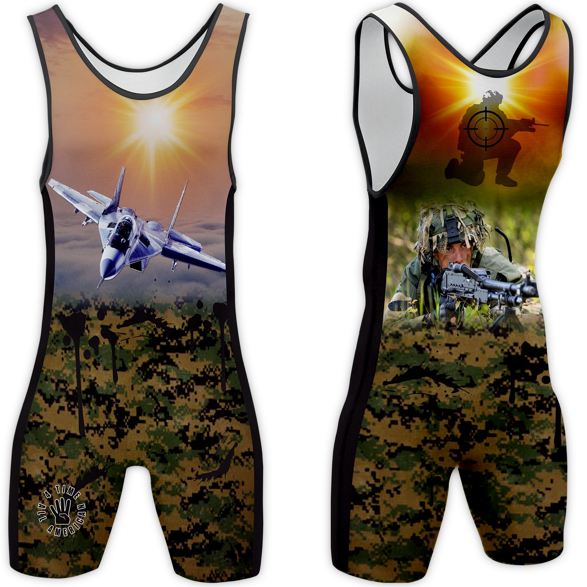 Shot Wrestling Singlet