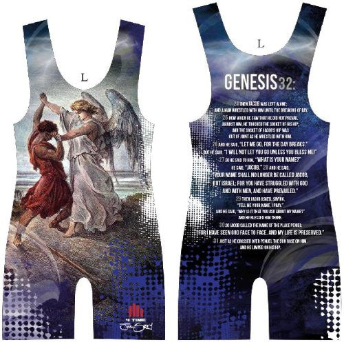 Jacob Wrestling God Singlet