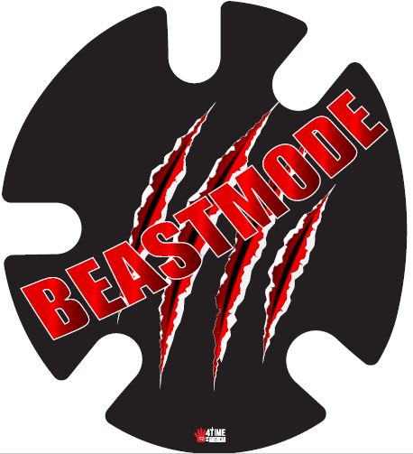 Beastmode:  Wrestling Headgear Decals, Wraps by 4Time All American