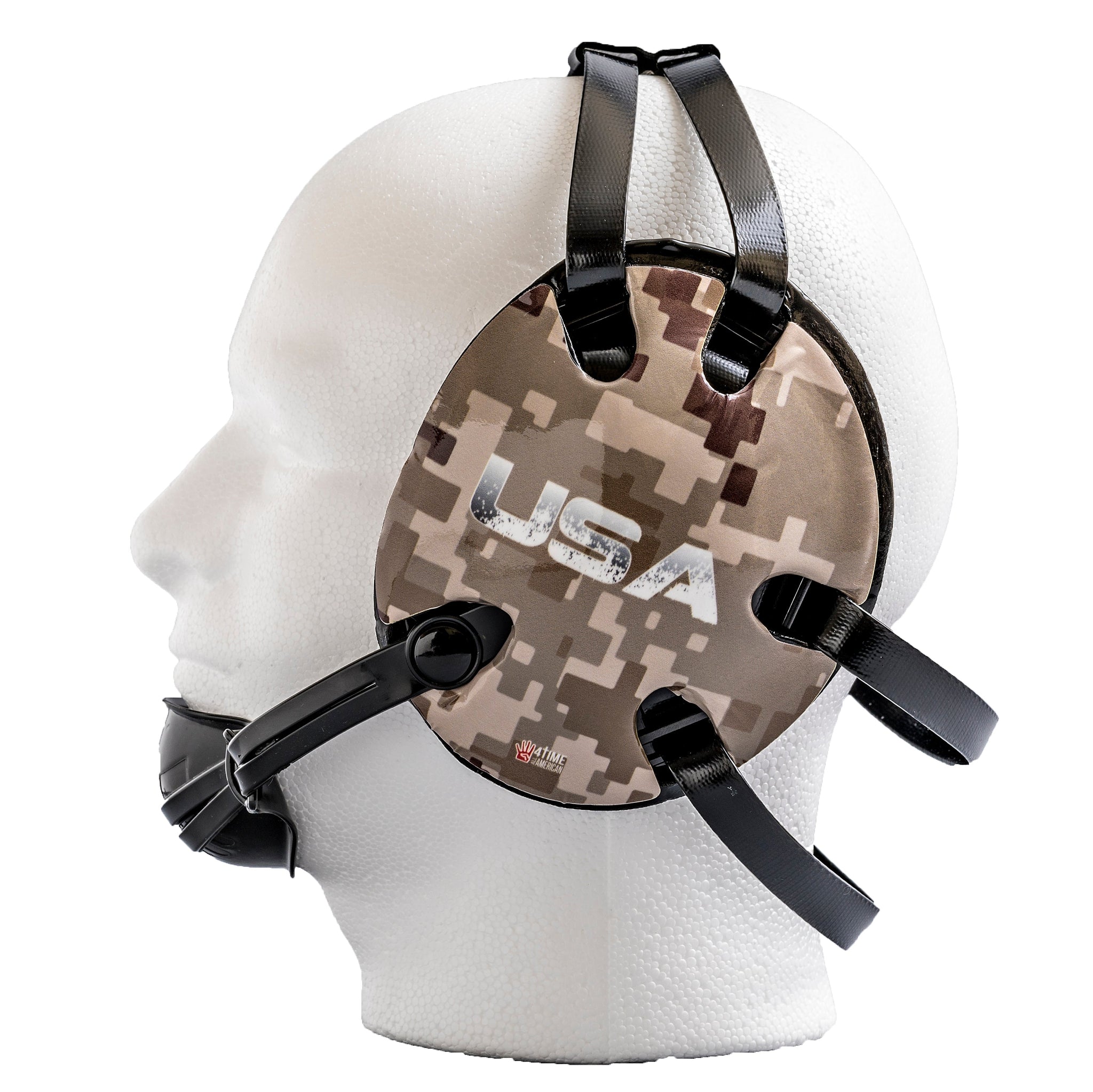 Desert Camo USA Wrestling Headgear