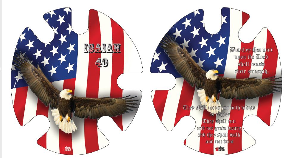 Isaiah 40: Wrestling Headgear Decals, Wraps by 4Time All American