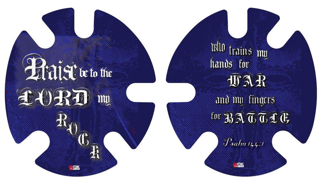 Psalm 144:1 Blue Wrestling Headgear
