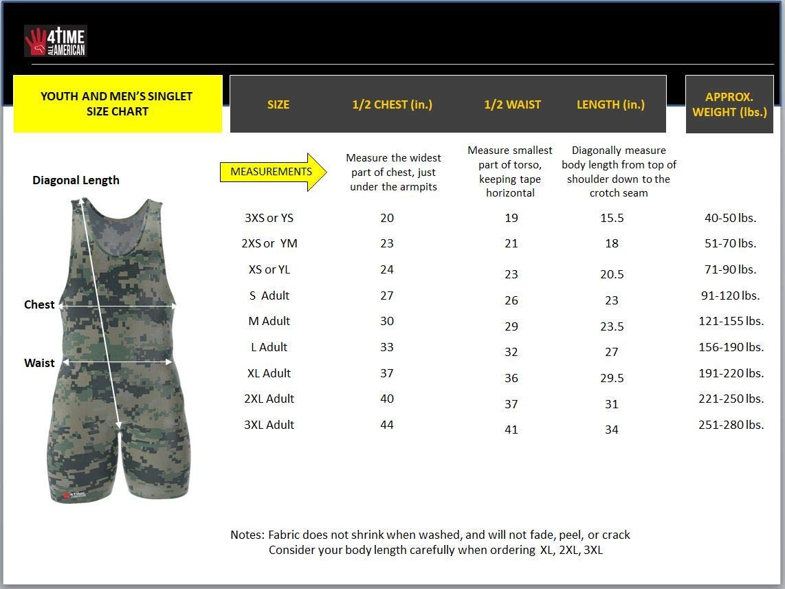 Marines Wrestling Singlet