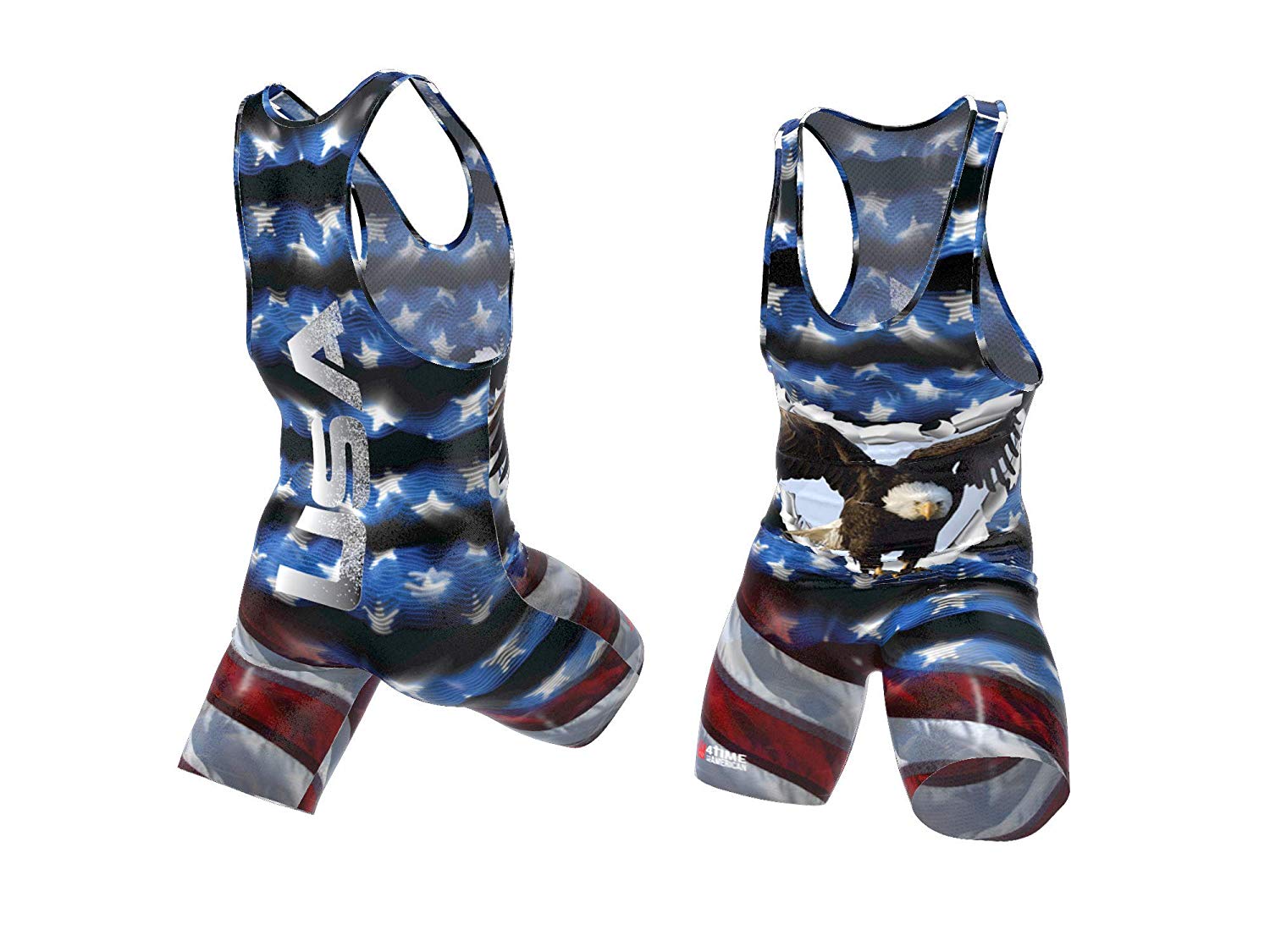 USA Eagle Wrestling Singlet