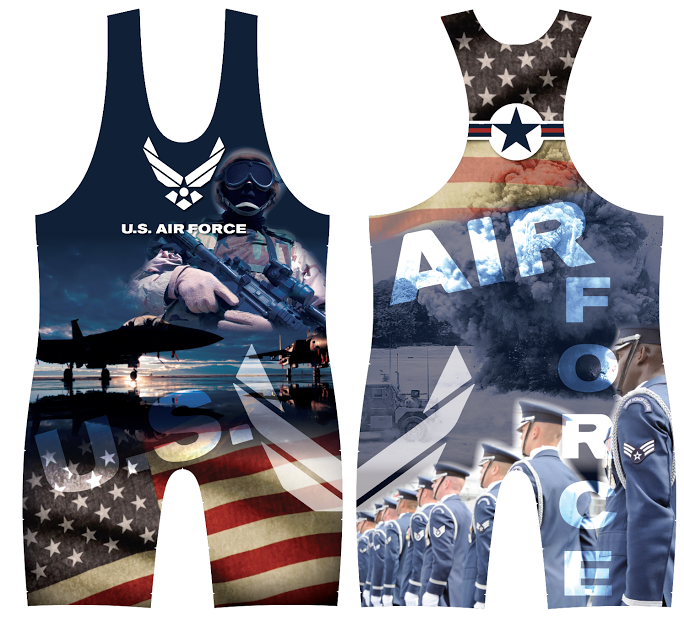 Airforce Wrestling Singlet