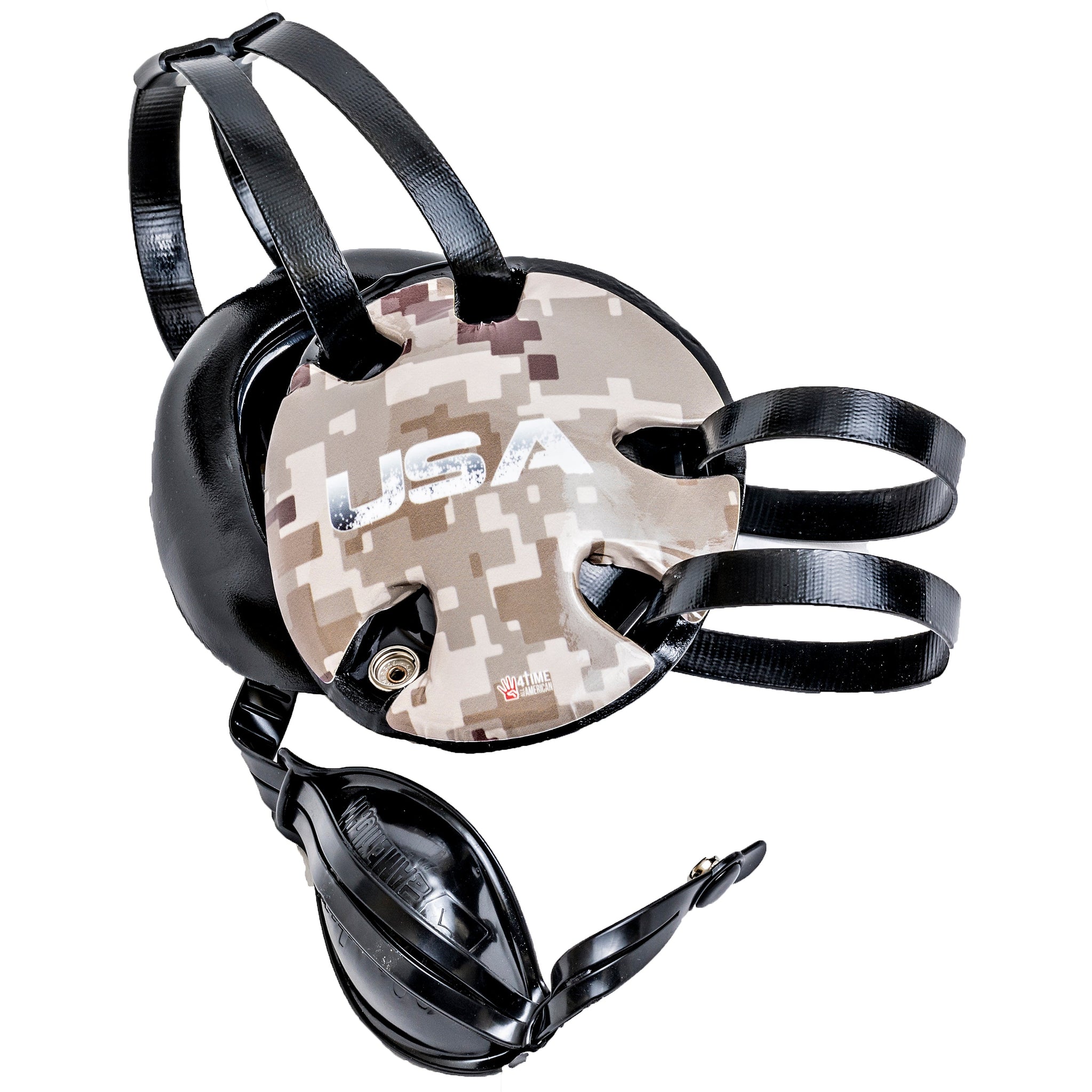 Desert Camo USA Wrestling Headgear
