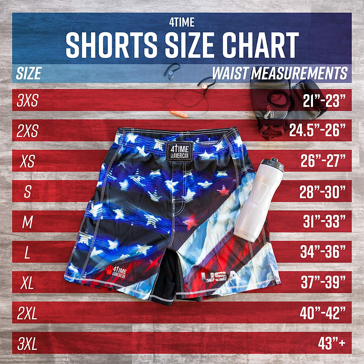 USA Fight Shorts